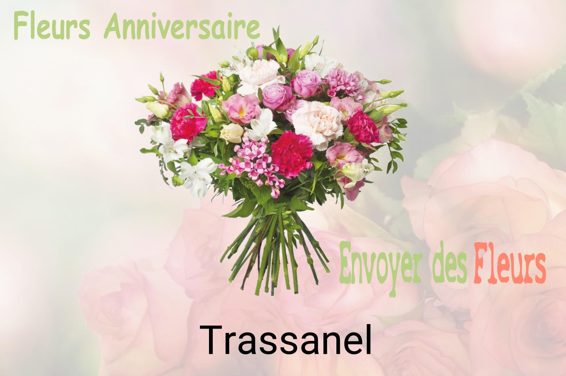 Bouquet de fleurs d’anniversaire livré à Trassanel