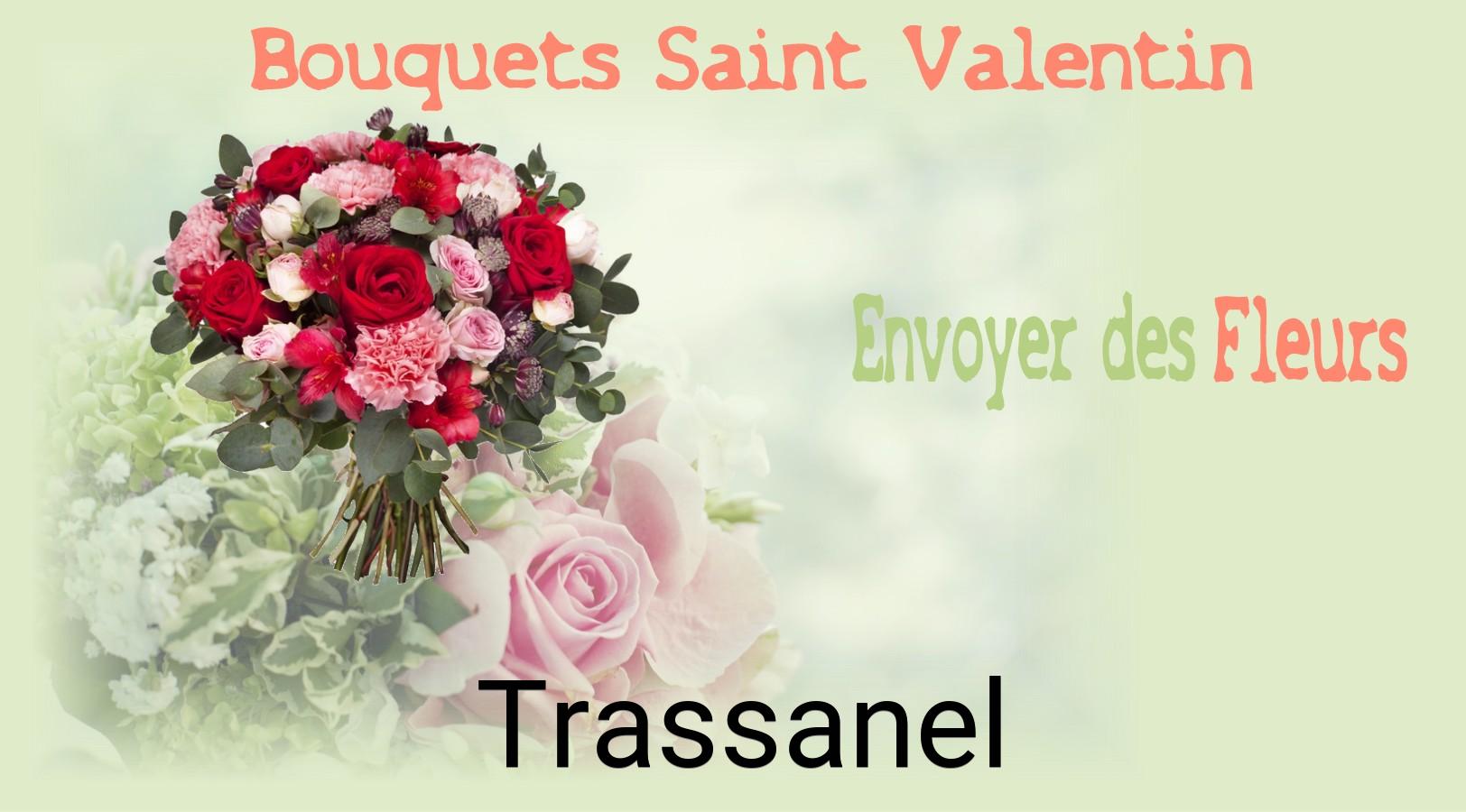Roses de Saint-Valentin livrées à Trassanel